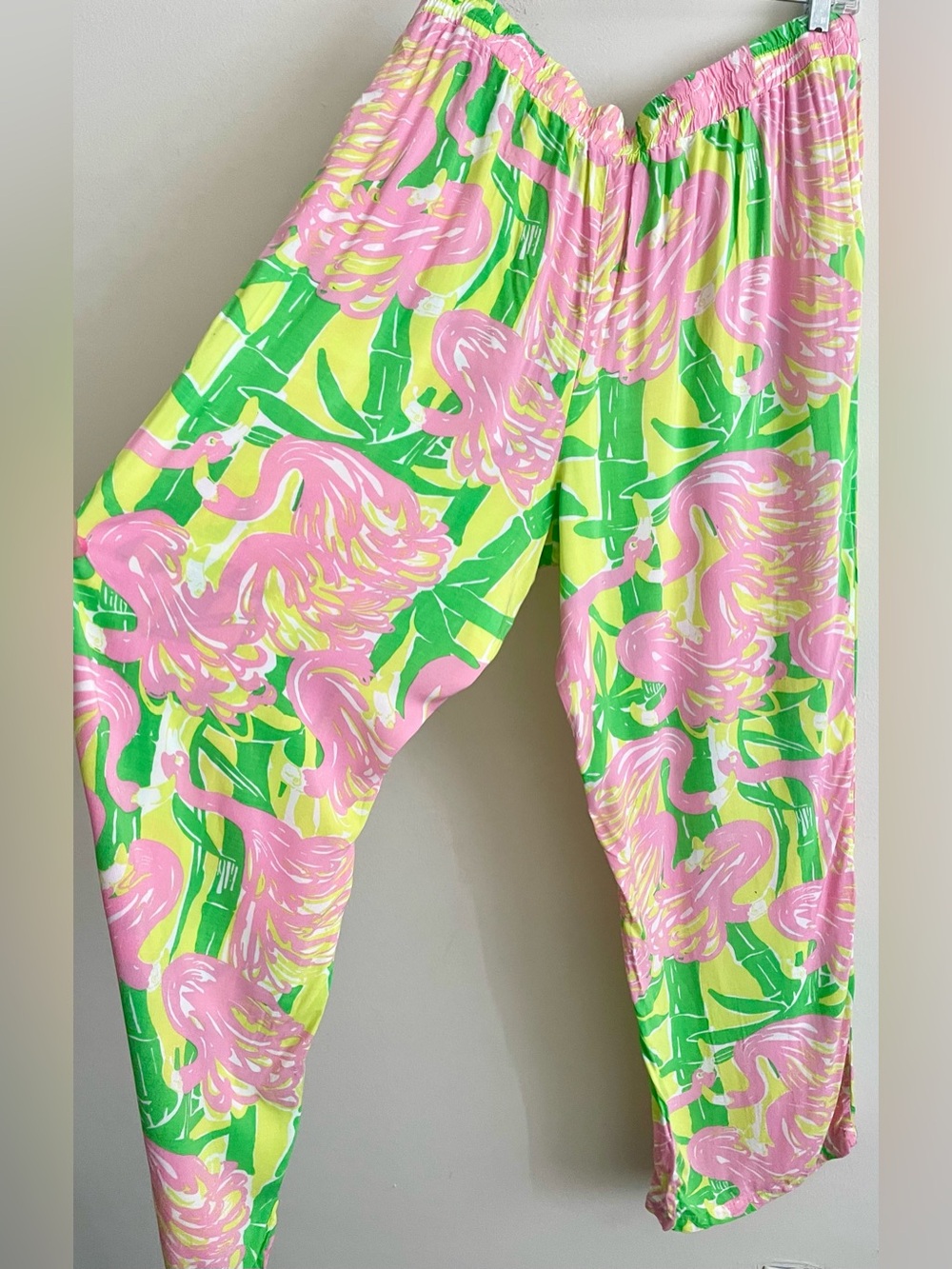🌴 NWOT Lilly Pulitzer for Target Plus Size Tropical Print Wide-Leg Pants 🌴 - Picture 7 of 7